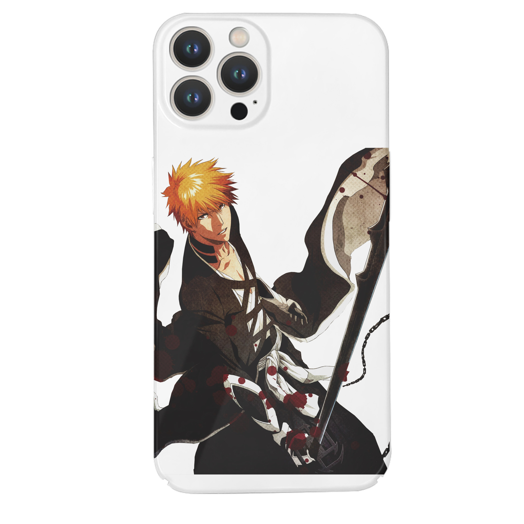 （画像用） ブリーチ 黒崎一護（くろさき いちご）BLEACH Kurosaki Ichigo 【iPhone 14シリーズ対応】ハードケース
